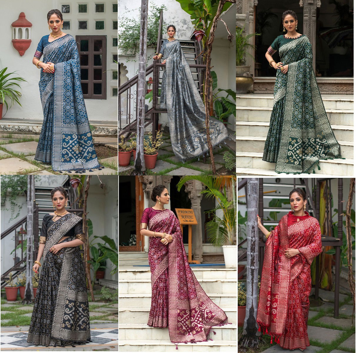 Juli Beautiful Designer Party Wear Sarees Catalog